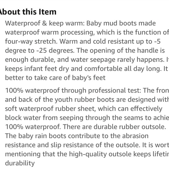 Mud winter boots toddler size 8 - Picture 5 of 5